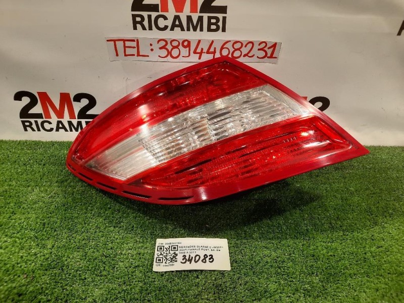 Fanale POST SX 2048200164 Mercedes Classe C W204 2007