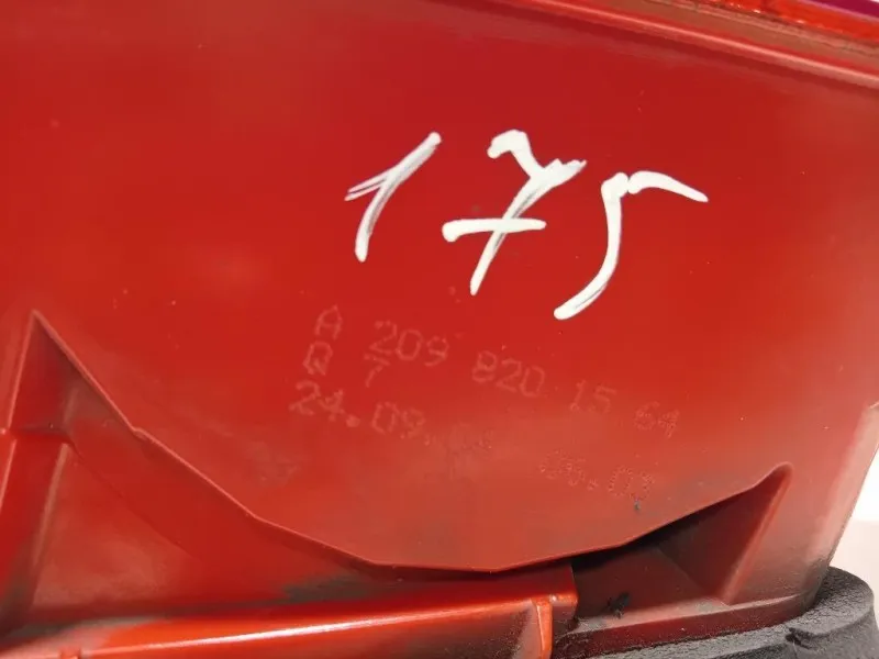 Fanale POST SX A2098200777 Mercedes Classe CLK C209 2003