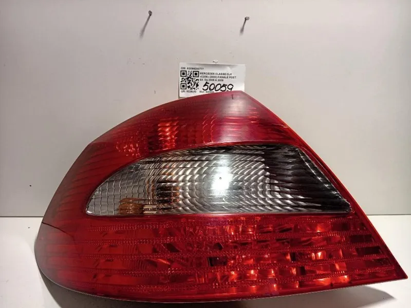 Fanale POST SX A2098200777 Mercedes Classe CLK C209 2003