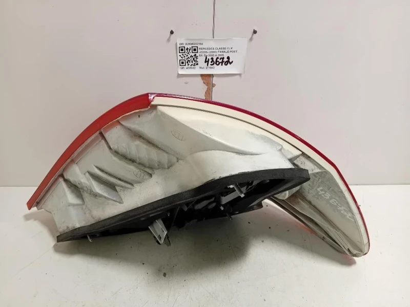 Fanale POST SX A2098200164 Mercedes Classe CLK C209 2003