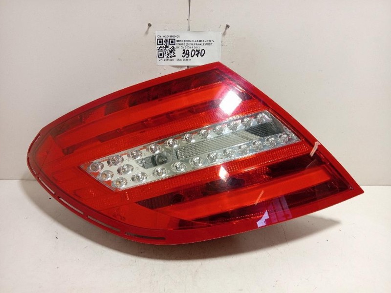 Fanale POST SX A2049060403 Mercedes Classe E C207 Coupé 2010
