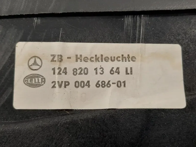 Fanale POST SX 2VP 004 686-01 Mercedes Classe E W124 1985