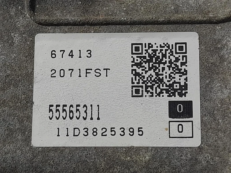 Cambio 55565311 Opel Astra J 2010