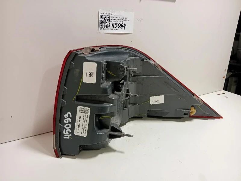 Fanale POST SX A 166 906 57 02 Mercedes Classe GLE W166 2015