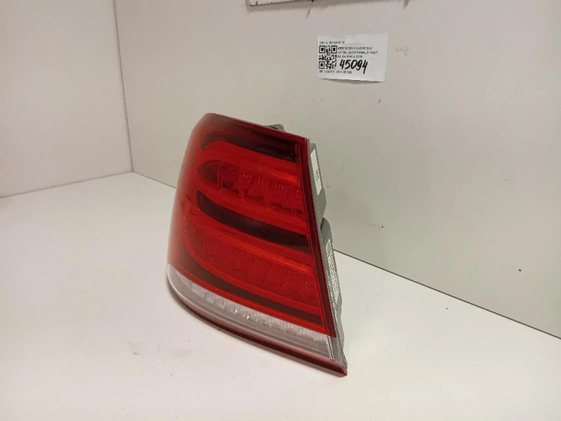 Fanale POST SX A 166 906 57 02 Mercedes Classe GLE W166 2015