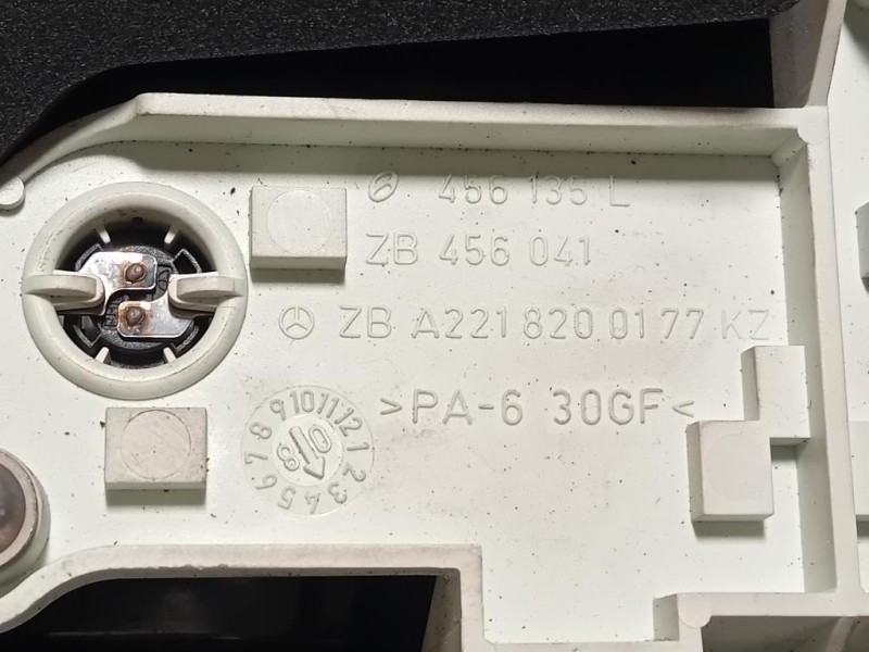 Fanale POST SX A2218200164 Mercedes Classe S W221 2006