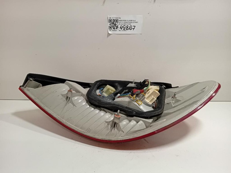 Fanale POST SX A1718200164 Mercedes Classe SLK R171 2004