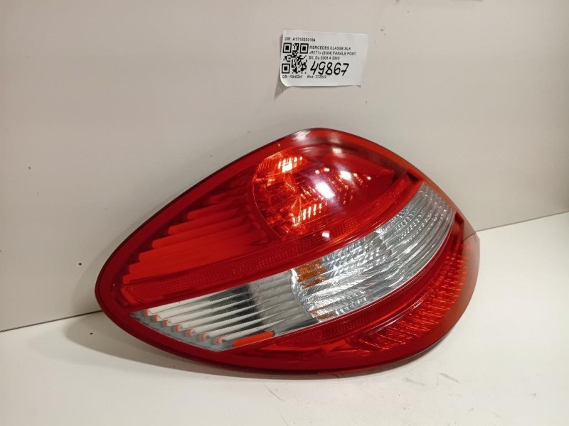 Fanale POST SX A1718200164 Mercedes Classe SLK R171 2004