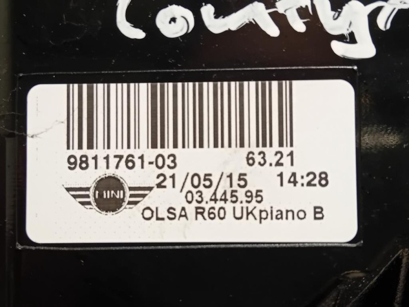 Fanale POST SX 9811761-03 Mini Countryman ONE R60 2014