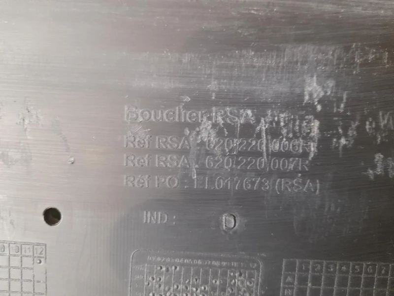 Paraurti ANT 620220006R Renault Master IV 2010