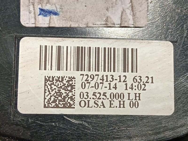 Fanale POST SX 7297413-12 Mini MINI Cooper F56 2014