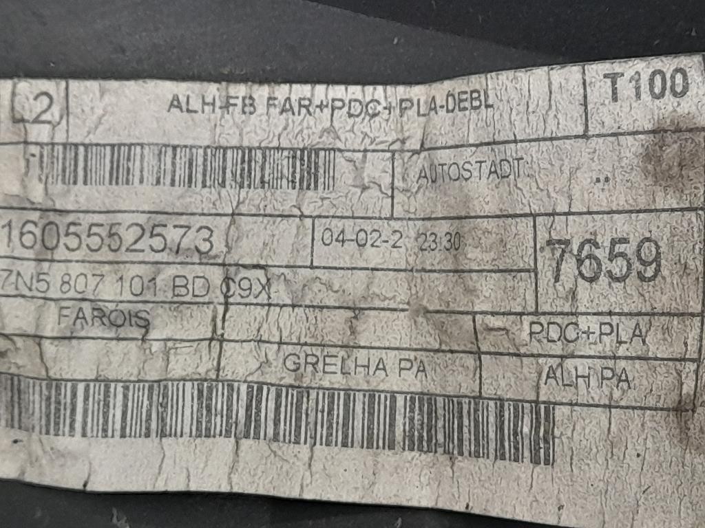 Paraurti ANT 7N5807221A Seat Alhambra 710 2010