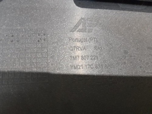 Paraurti ANT 7M7807221 Seat Alhambra 7V9 2001