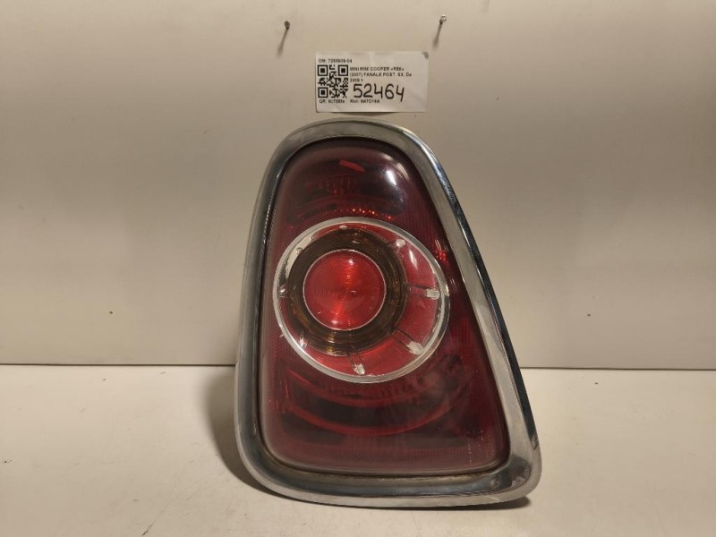 Fanale POST SX 7255909-04 Mini MINI Cooper R56 2007