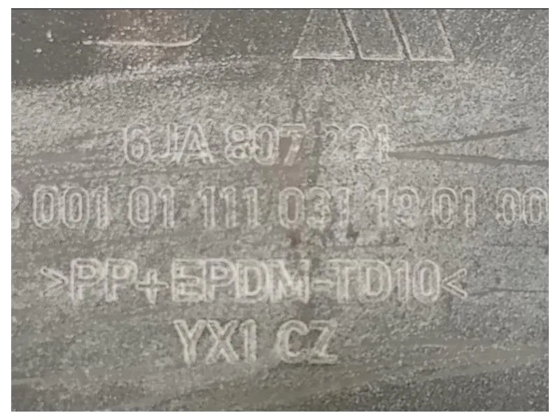 Paraurti ANT 6JA 807 221 Seat Toledo KG3 2013