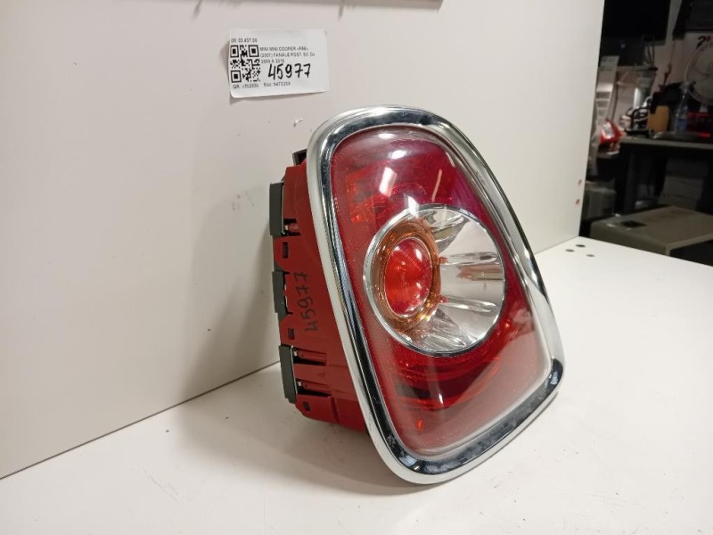 Fanale POST SX 0343700 Mini MINI Cooper R56 2007