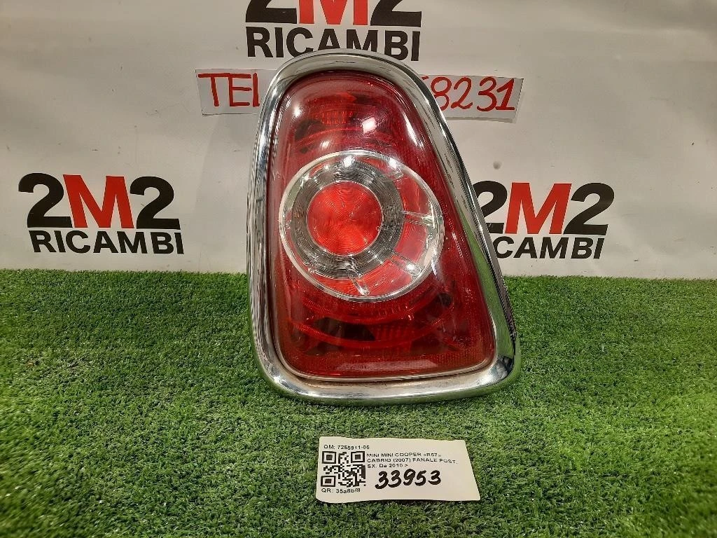 Fanale POST SX 7255911-05 Mini MINI Cooper R57 Cabrio 2007
