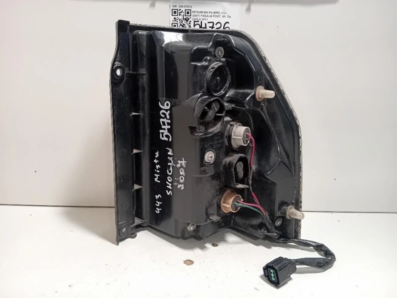 Fanale POST SX 220-87872 Mitsubishi Pajero IV 2007