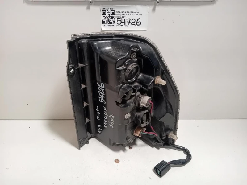 Fanale POST SX 220-87872 Mitsubishi Pajero IV 2007