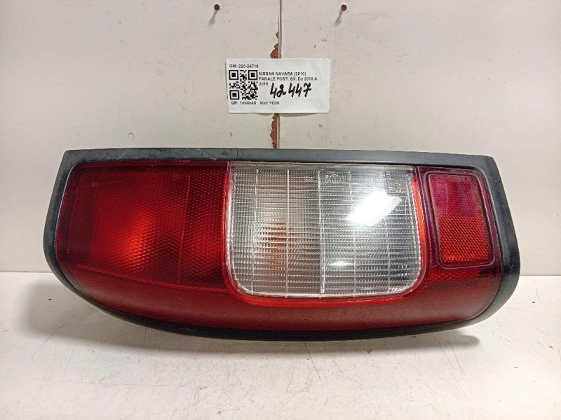 Fanale POST SX 220-24716 Nissan Navara 2010