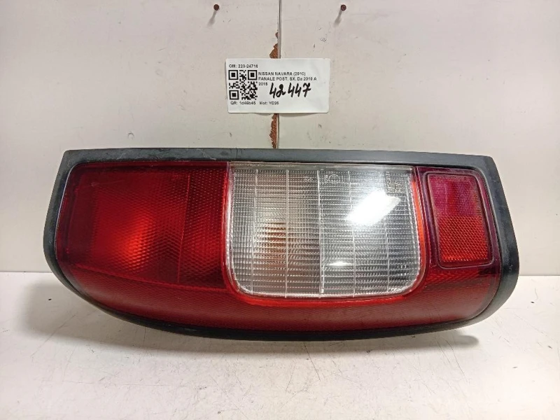 Fanale POST SX 220-24716 Nissan Navara 2010