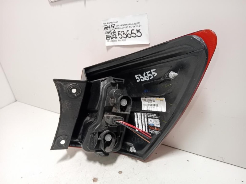 Fanale POST SX 215-19L3L-UT Nissan Qashqai I 2010