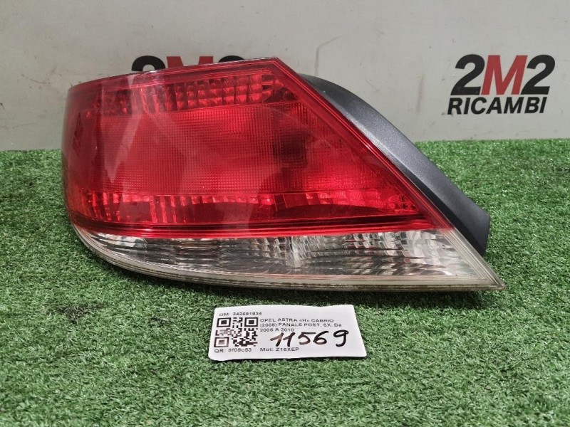 Fanale POST SX 342691834 Opel Astra H Cabrio 2005
