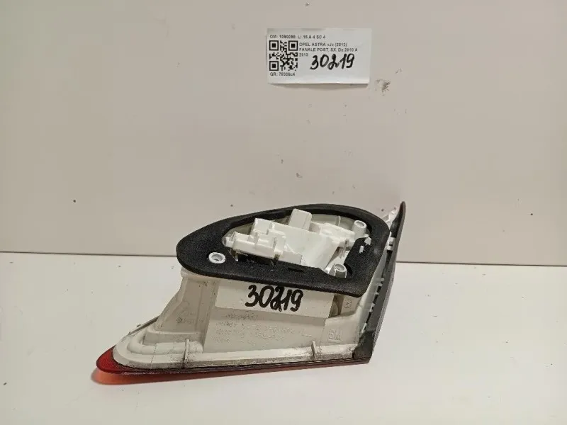 Fanale POST SX 1090098 Opel Astra J 2012