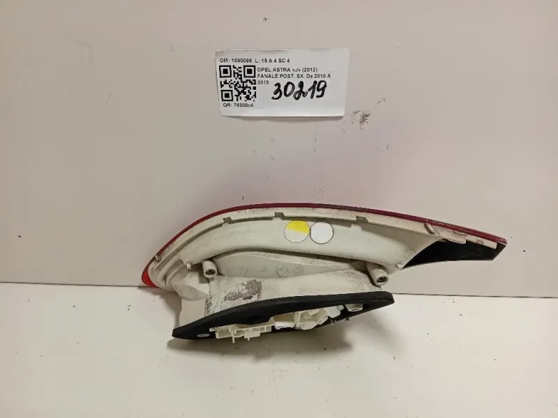 Fanale POST SX 1090098 Opel Astra J 2012