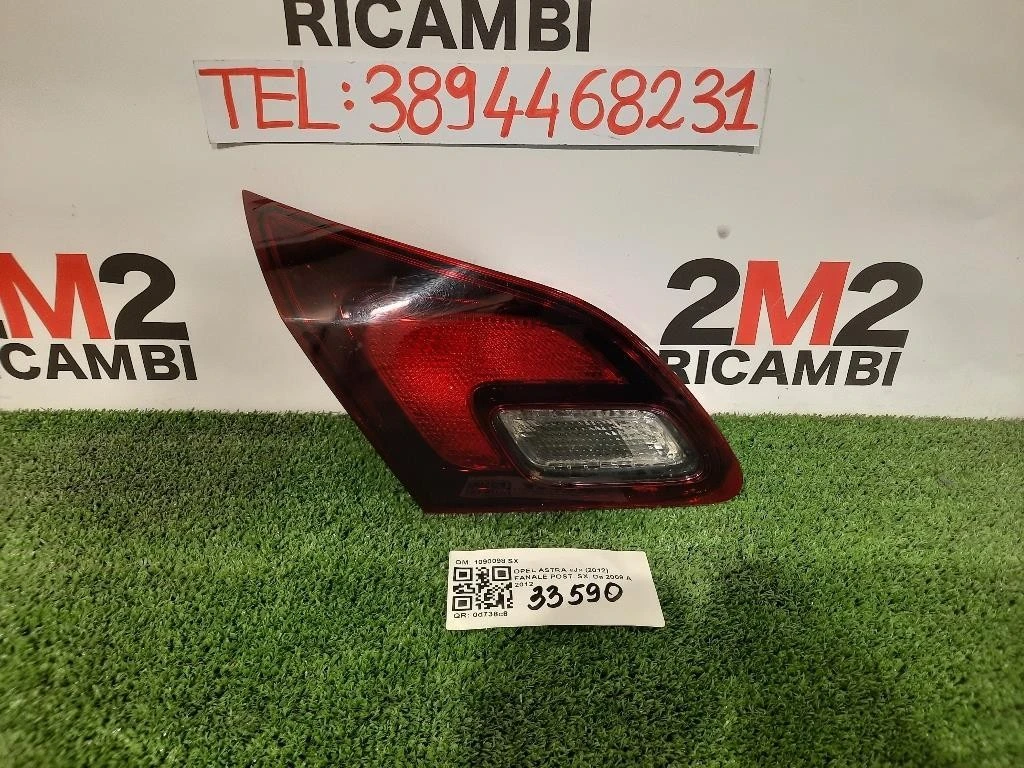 Fanale POST SX FANALE STOP 1090098 SX Opel Astra J 2012