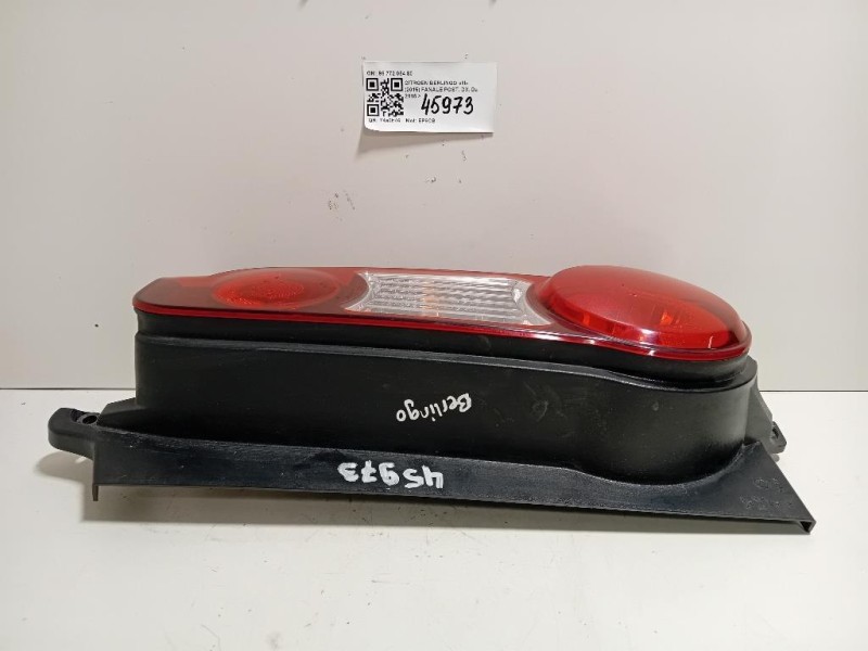 Fanale POST DX 96 772 054 80 Citroen Berlingo III 2015