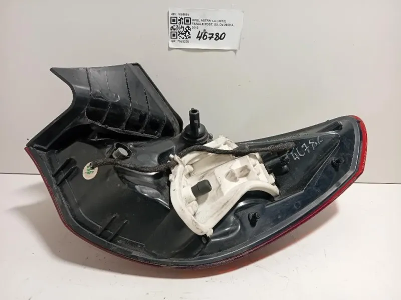 Fanale POST SX 1090098 Opel Astra J 2012