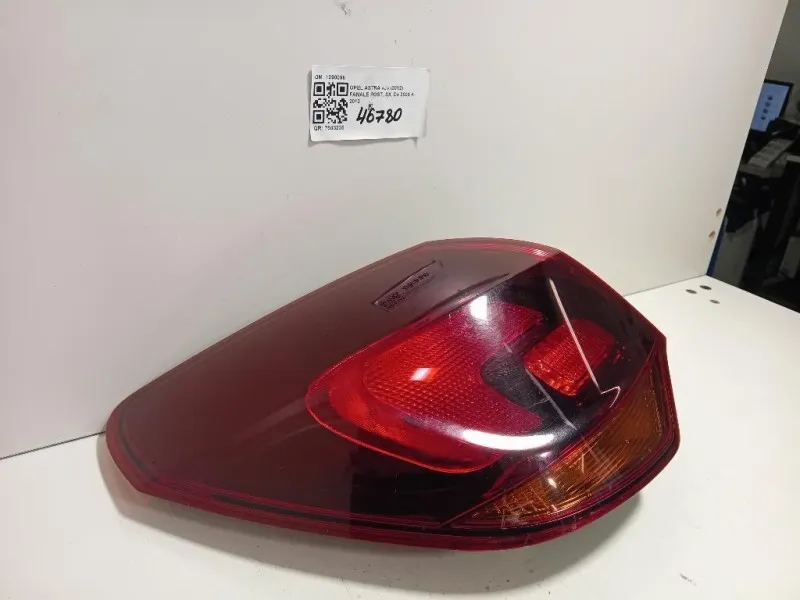 Fanale POST SX 1090098 Opel Astra J 2012
