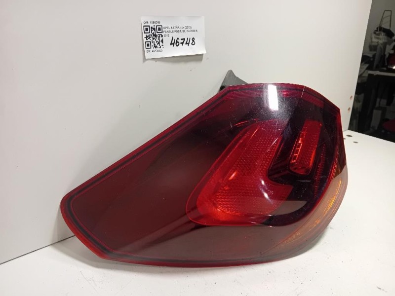 Fanale POST SX 1090098 FARO FANALE POST Opel Astra J 2012