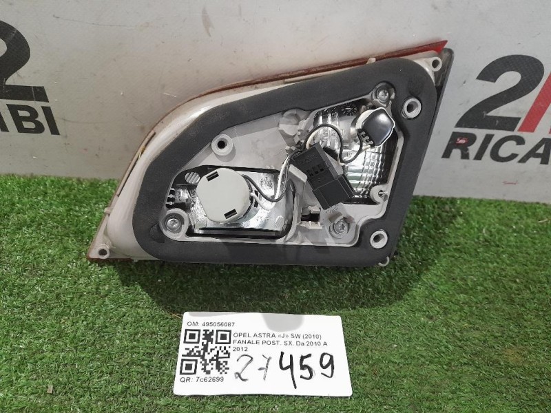 Fanale POST SX 495056087 Opel Astra J SW 2010