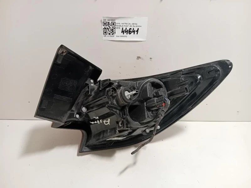 Fanale POST SX 39015943 Opel Astra K 2016