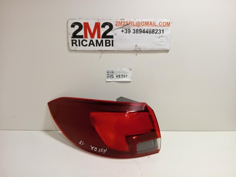 Fanale POST SX 39077374 Opel Astra K 2016