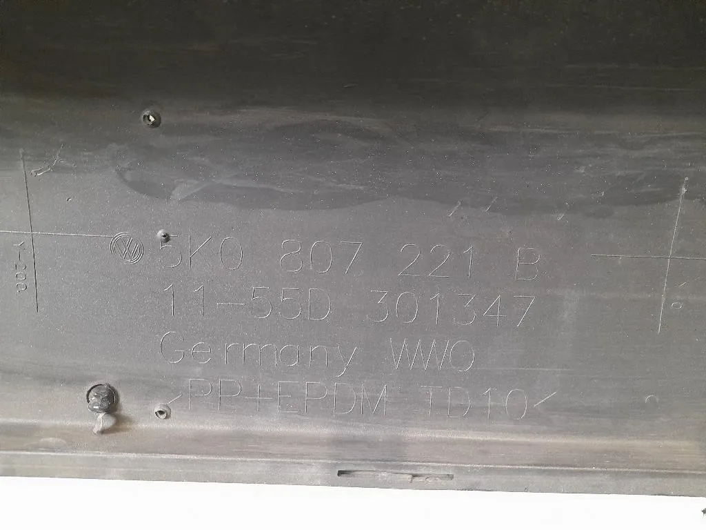 Paraurti ANT 5K0807221B Volkswagen GOLF VI 2009