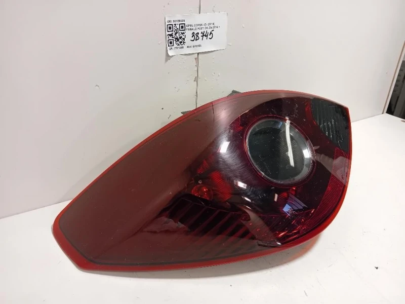 Fanale POST SX 93189399 Opel Corsa D 2010