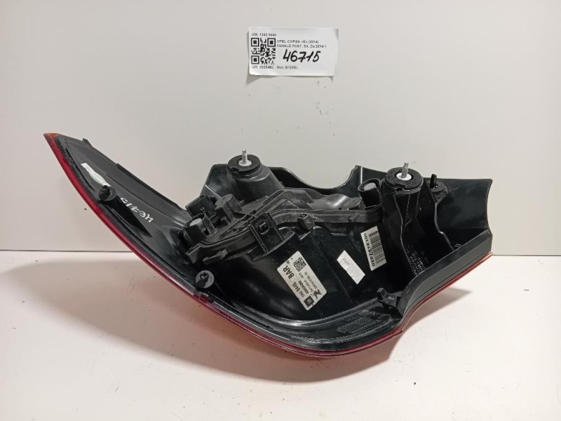 Fanale POST SX 13428448 Opel Corsa E 2014