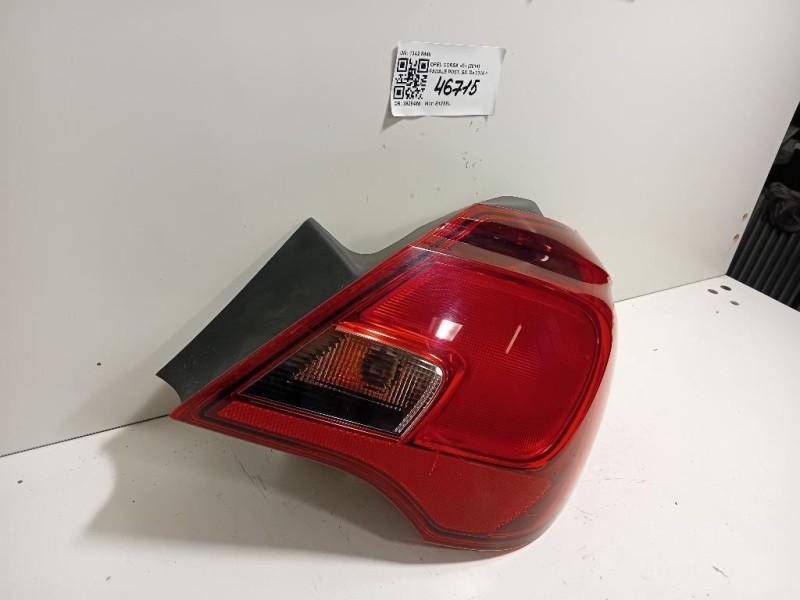 Fanale POST SX 13428448 Opel Corsa E 2014