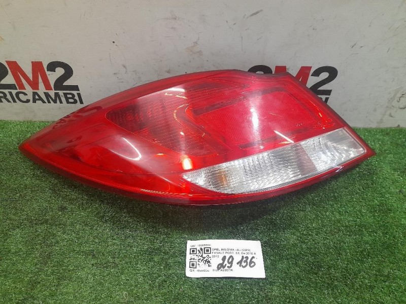 Fanale POST SX 13265354 Opel Insignia A 2009