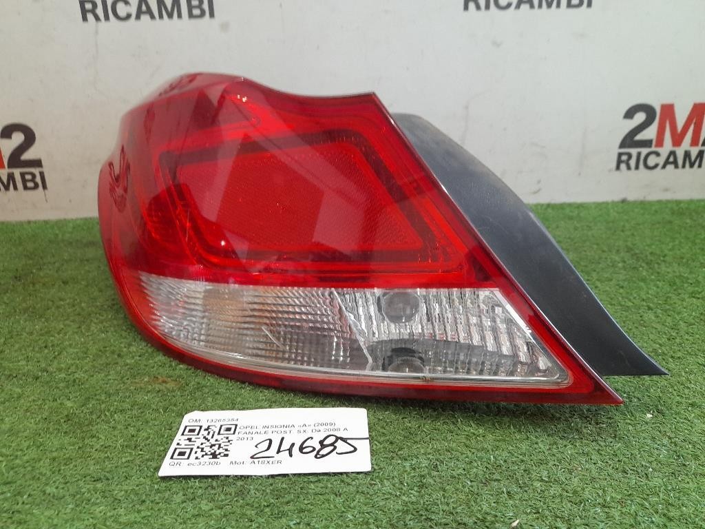 Fanale POST SX 13265354 Opel Insignia A 2009