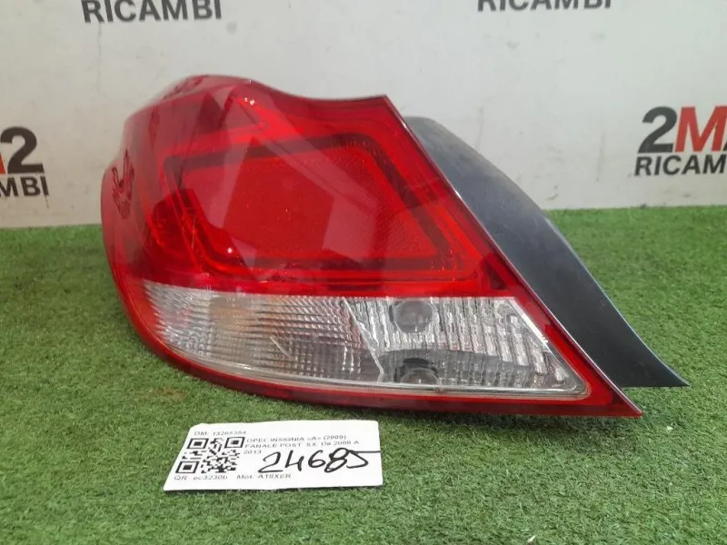 Fanale POST SX 13265354 Opel Insignia A 2009