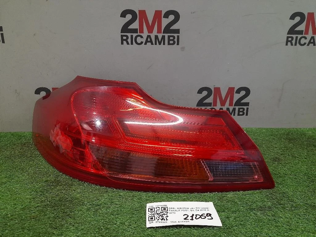 Fanale POST SX 13226856 Opel Insignia A SW 2009