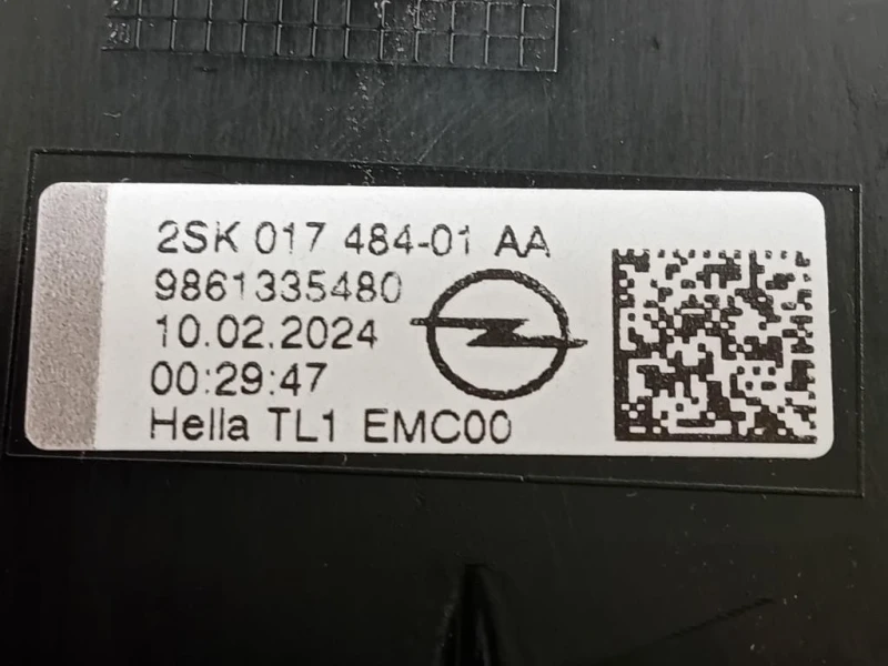 Fanale POST SX 9861335480 Opel Mokka 2013