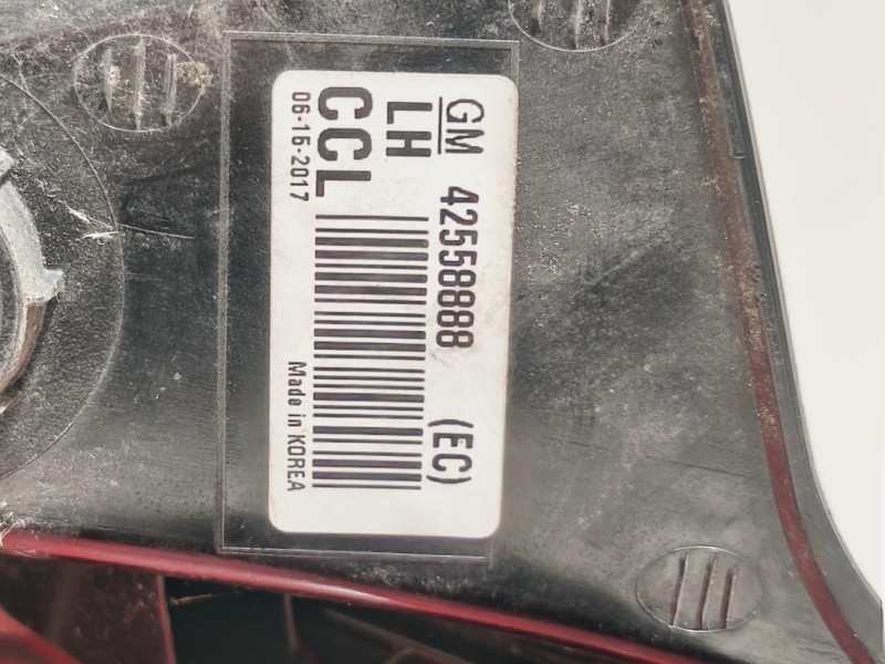 Fanale POST SX 42558888 Opel Mokka 2013