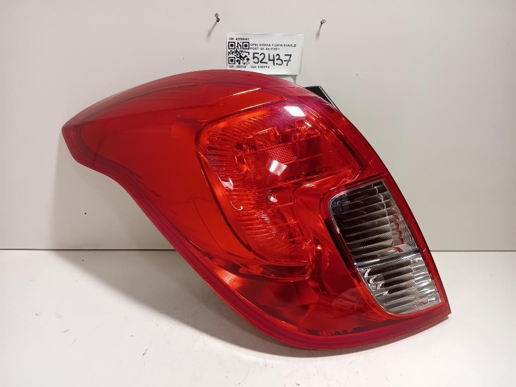 Fanale POST SX 42599461 Opel Mokka X 2016
