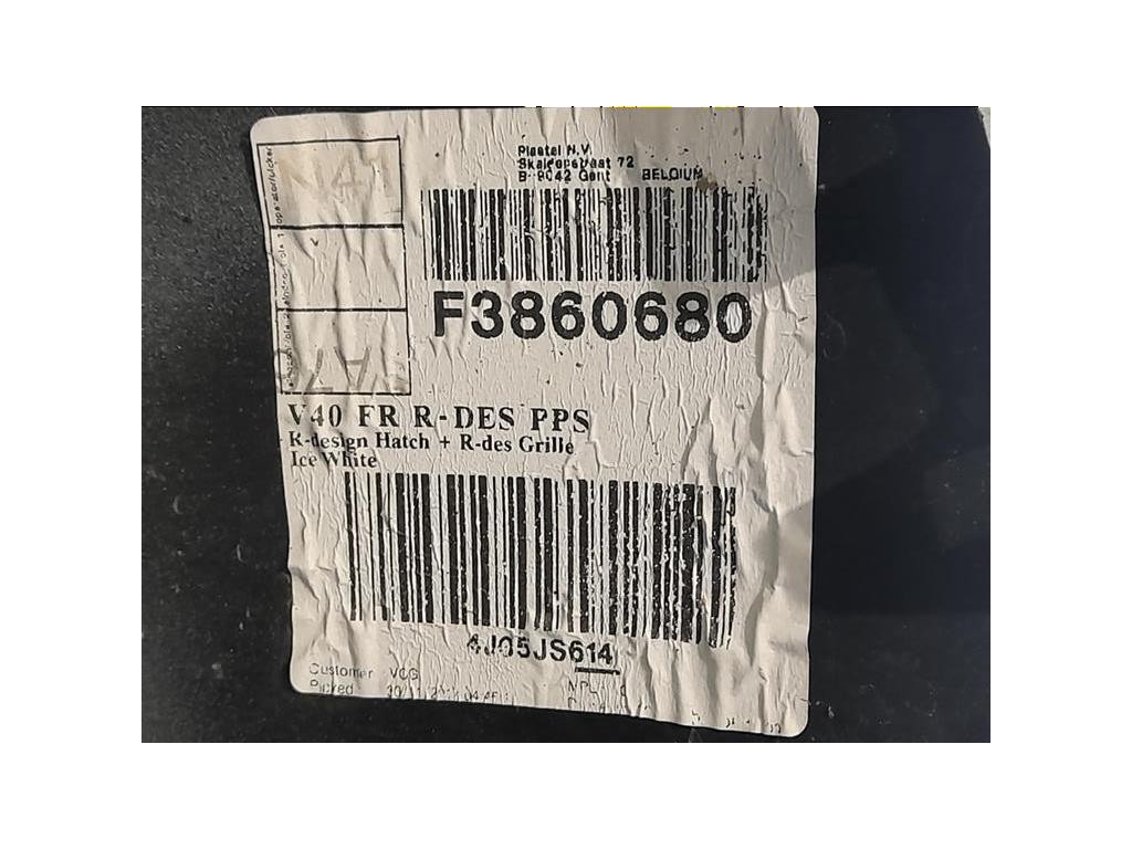 Paraurti ANT PARAURTI ANTERIORE ORIGINALE VOLVO V40 Volvo V40 II 2012