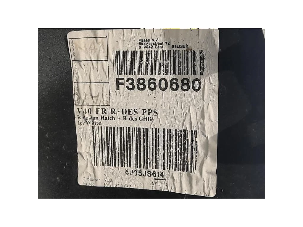 Paraurti ANT PARAURTI ANTERIORE ORIGINALE VOLVO V40 Volvo V40 II 2012